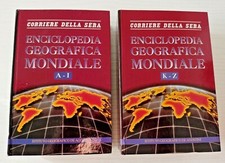 ENCICLOPEDIA GEOGRAFICA MONDIALE A-Z Istituto Geografico De Agostini Corriere 
