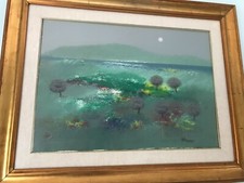 QUADRO OLIO SU TELA FIRMATO