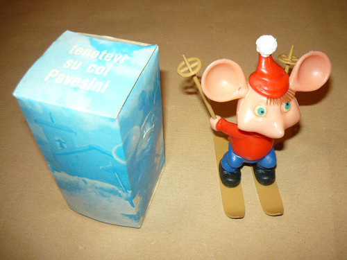 Topo gigio sciatore gadget - sciatore,