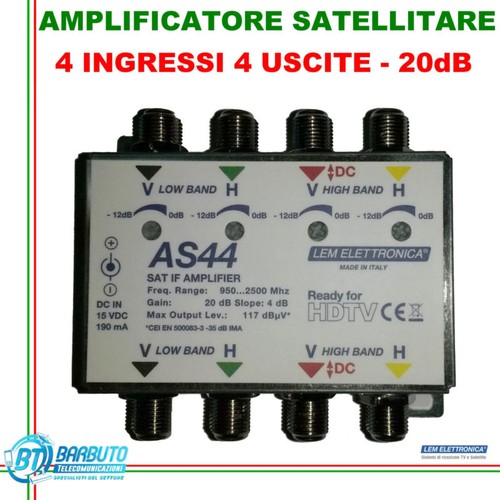 Amplificatore testa sat - di,