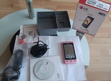 LG Cookie KP501 - Cellulare rosa CIB completo 
