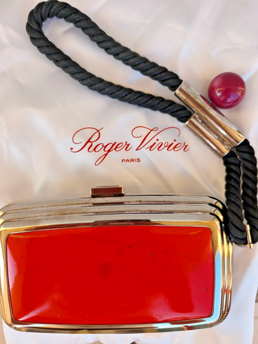 Pochette clutch roger vivier - roger,