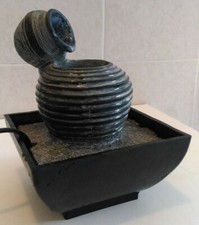 FONTANA ZEN GRIGIA JARA COMPLEMENTO INTERNO CASA O GIARDINO ACQUA