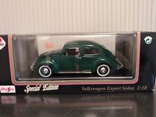 Maisto VW Maggiolino 1:18 confezione originale verde