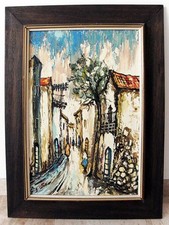 Signed Oil on Canvas Framed