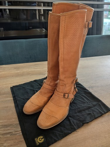Stivali donna pelle belstaff - pelle,