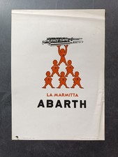 Pagina pubblicitaria La marmitta Abarth vince sempre Studio Rossini
