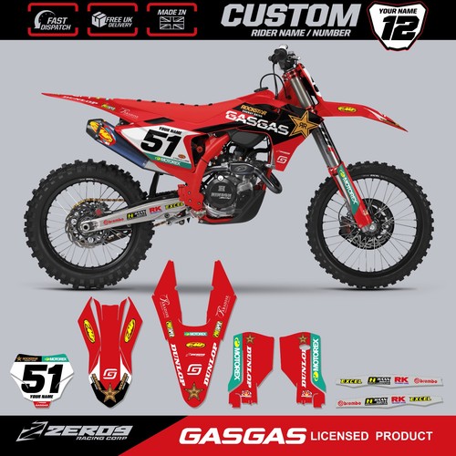 Kit grafica gasgas motocross - kit,