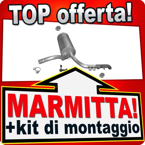 Silenziatore posteriore per - silenziatore,