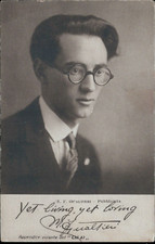 bc671 cartolina personaggi famosi cartoline parlanti f.gualtieri pubblicista