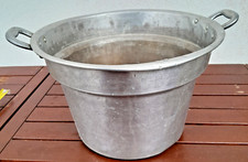 Vecchia Pentola Caldaia Alluminio diametro 40cm Vintage Con Manici