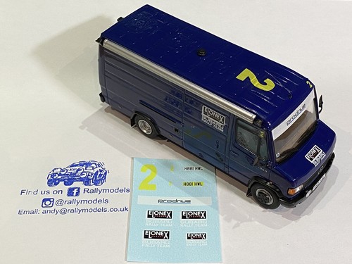 Decalcomanie mercedees - 1/43,