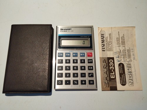 Calculatrice sharp elsi mate - sharp,