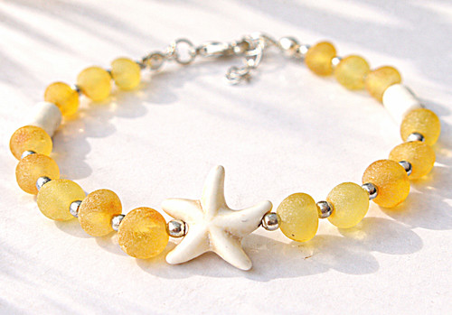 Bracciale ambra baltica grezza