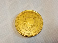 Moneta 50 centesimi di Euro Olanda 1999