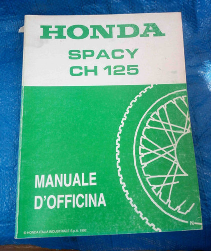 Honda spacy 125 shop manual - honda,