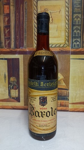 Vino 1961 barolo fratelli - vino,