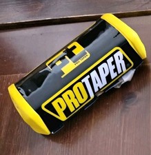 1 Pz Paracolpi Manubrio Rockstar Nero GIALLO Universale Cross Moto Protaper 