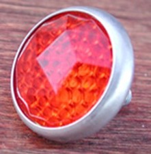 Vetro Rosso Sfaccettato Jewel