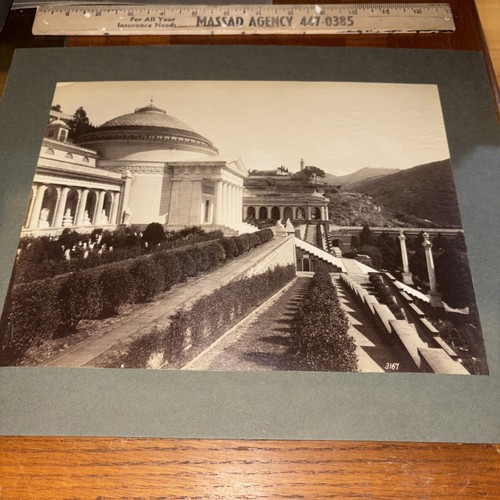 Foto epoca chiesa camposanto - d'epoca,