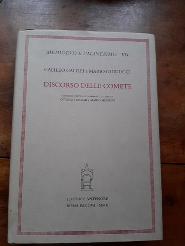 Discorso delle comete - discorso,