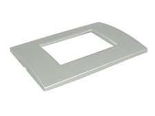 Placca silver air Compatibile bticino Living Tipo Lnc4803te per ln4703c plastica