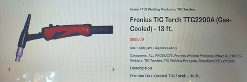 Fronius tig troch - tig,