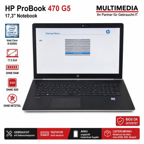 Notebook probook 470 g5 - hp,