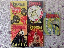 LOTTO DI 5 KRIMINAL DI MAGNUS. NN. 188-192-196-200-201.  OTTIMI-EDICOLA