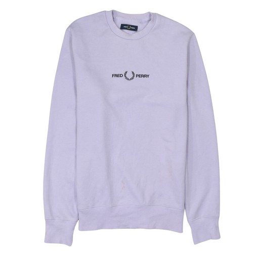 Felpa pullover viola fred - pullover,