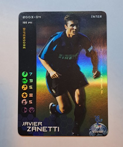Javier zanetti 2003 foil - zanetti, 2003-04