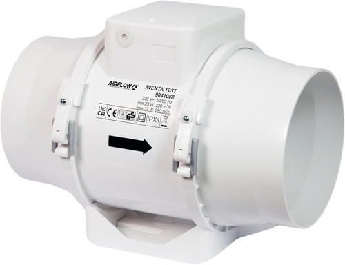 Aspiratore bagno aventa 125t - aspiratore,