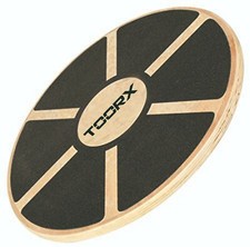 Toorx Balance Board in Legno Tavola Propriocettiva Pedana per Equilibrio 40 cm