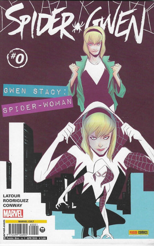 Spider gwen marvel cult - n.0,