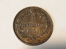 Regno d'Italia Vittorio Emanuele III 1 Centesimo Valore 1904 BIS