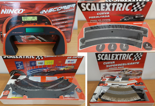 Pista slot scalextric vintage - pista,