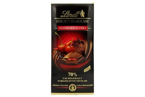 Lindt sour cherry chili - sour,