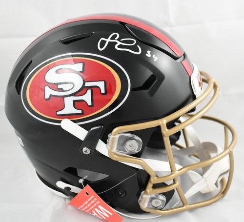 Casco fred warner autografato - fred,