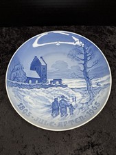 Bing & Grondahl Piatto Giubileo di Natale 5 anni 1895-1965
