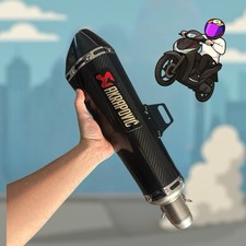 Marmitta scarico akrapovic - marmitta,