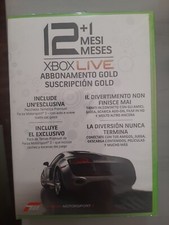 Rare New Sealed XBOX 360 12 + 1 Months Xbox Live Gold Forza Motorsport 3 Special
