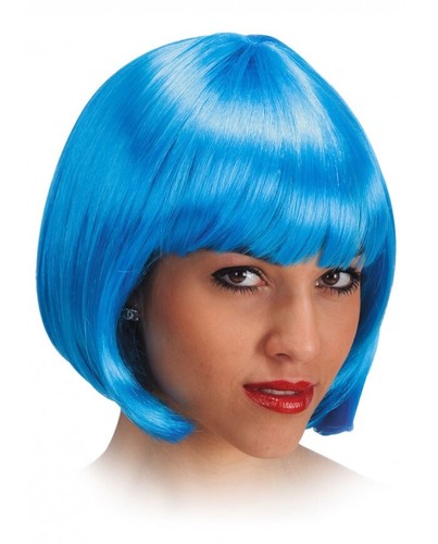 Parrucca pin azzurra in - pin,