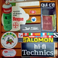 20 ADESIVI ANNI 70 E 80