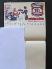 SPLENDIDO FOGLIO PUBBLICITARIO