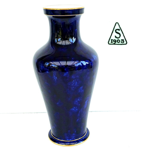 Sevres grand vase en - ,