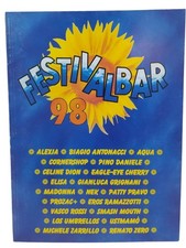 Festivalbar 1998 – Libro Spartiti Originali con Testi, Accordi e Linea Melodica