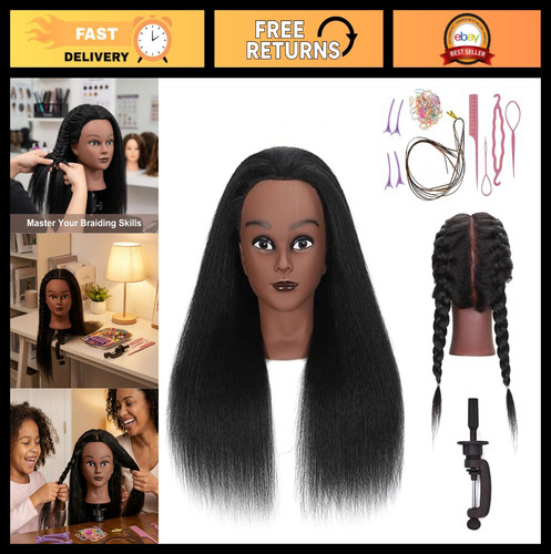 Testa manichino capelli veri