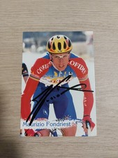 Maurizio Fondriest Autografo - Cartolina Foto Ciclismo Cycling Cyclisme