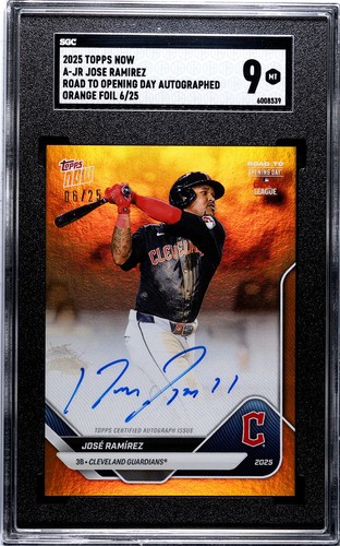 2025 topps now jose ramirez - jose,