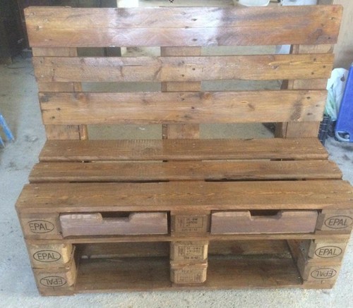 Panca divano legno 120x50 - divano,